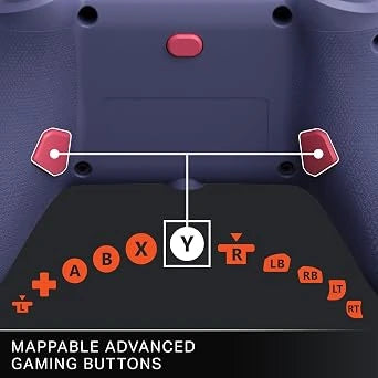 PowerA Advantage Plus Wired Gaming Controller for Xbox Series X/S Xbox One PC Windows 10/11 Night Blossom (Open-Box)