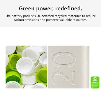 Samsung Galaxy 20000mAh Power Bank, Wired Battery Pack-Gray (Open-Box)