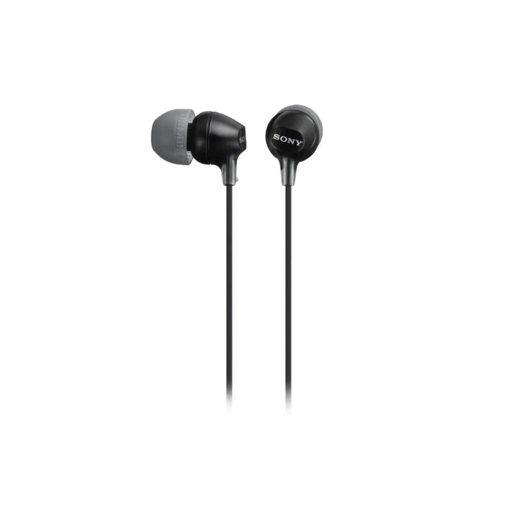 Sony MDR-EX15AP Wired In-Ear Headphones with Mic – Black