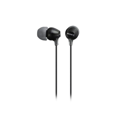 Sony MDR-EX15AP Wired In-Ear Headphones with Mic – Black