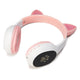 WK LIFE K8 Kids Headphones – Bluetooth 5.3, Cat Ear Design (Open-Box)