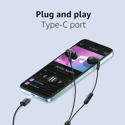 Xiaomi Type-C Wired In-Ear Earphones with 12.4mm Drivers & Mic