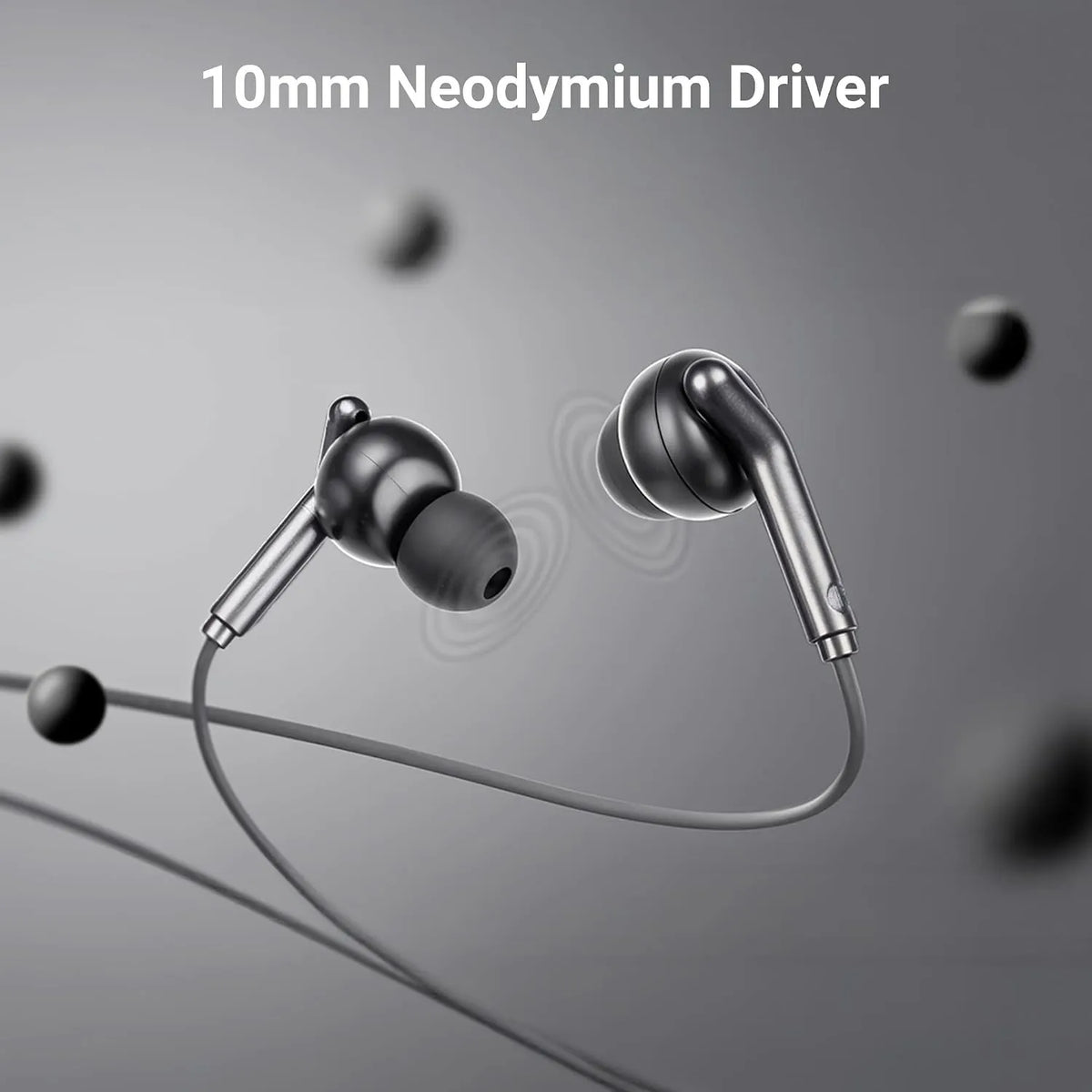 ZEBRONICS Bro C Type-C Wired Earphones with Mic