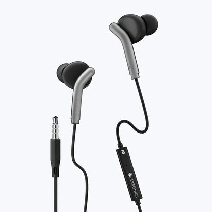 ZEBRONICS BRO 3.5mm Wired Earphones with Mic