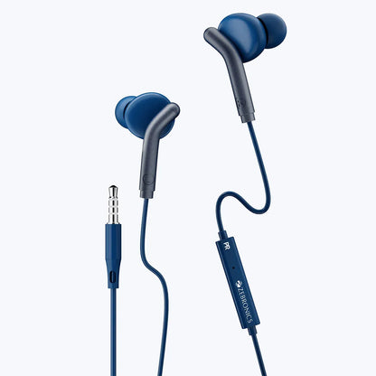 ZEBRONICS BRO 3.5mm Wired Earphones with Mic