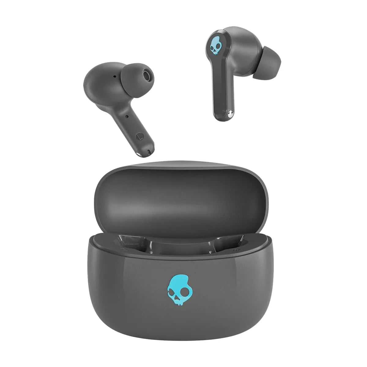 Skullcandy Ink’D True Wireless Earbuds, 48Hr Battery, Quad-Mic ENC, Bluetooth 5.4 – Grey Matte