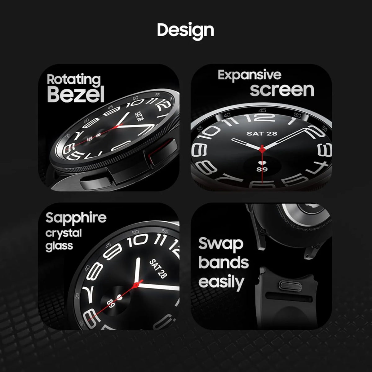 Samsung Galaxy Watch6 Classic 47mm LTE – Black