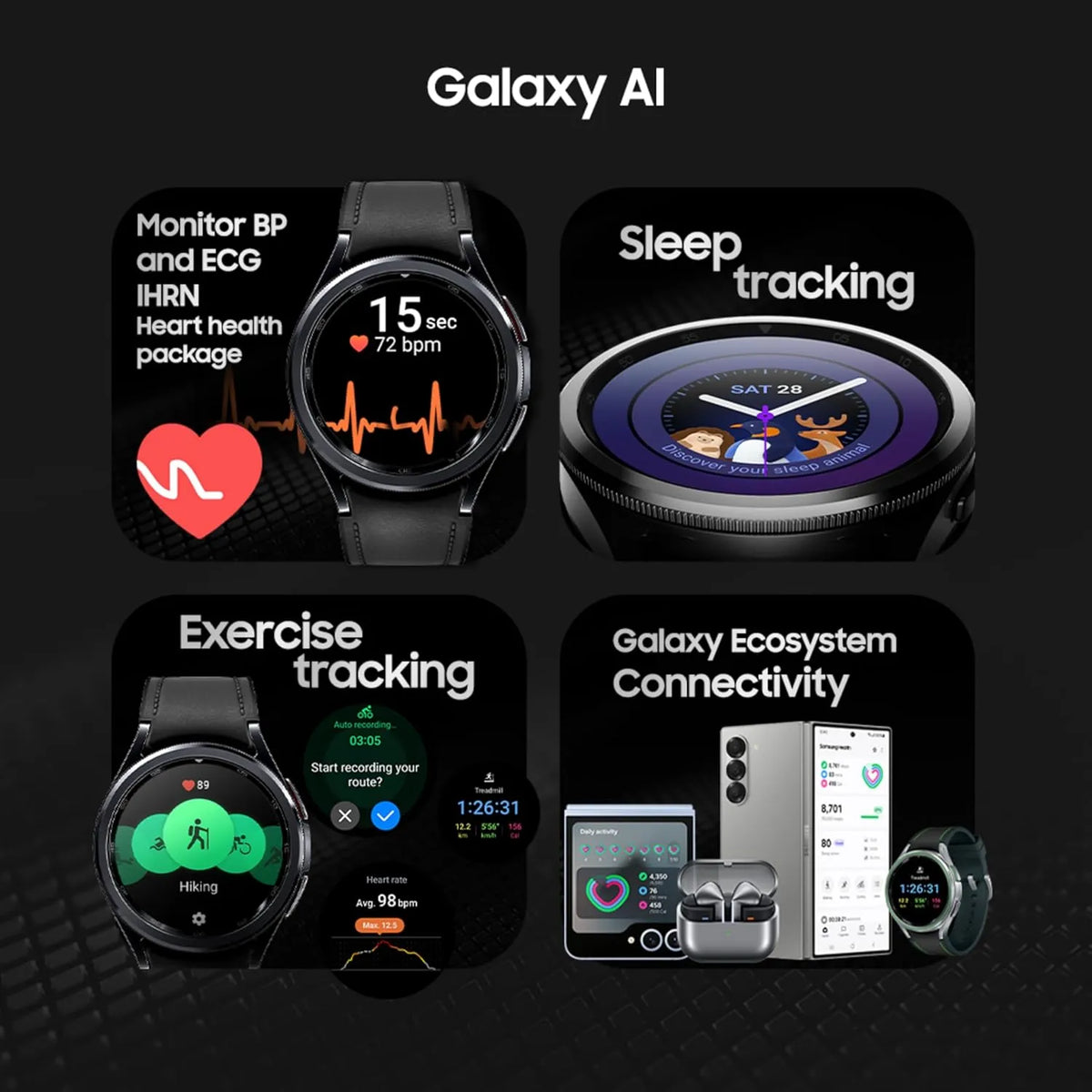 Samsung Galaxy Watch6 Classic 47mm LTE – Black