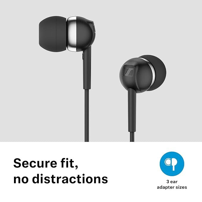 Sennheiser CX 80S Wired In-Ear Earphones with Mic
