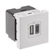 Legrand Lyncus-USB Charger-3000mA-Type A+C-2 Module-White