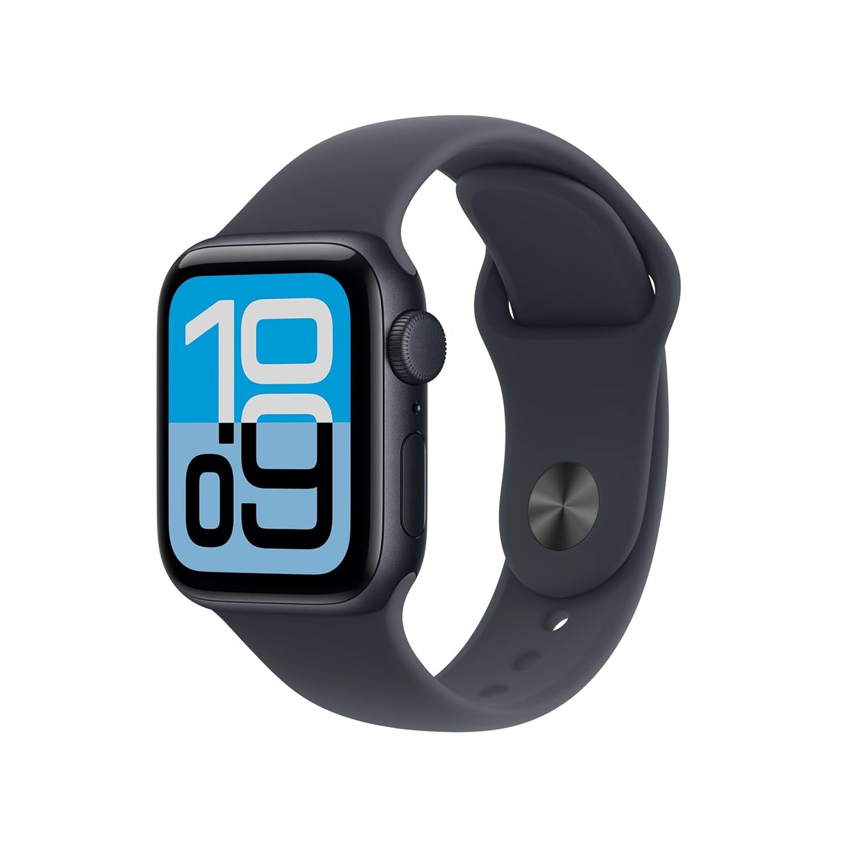Apple Watch SE 3 GPS 44mm Midnight Aluminium Case with Midnight Sport Band - M/L