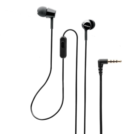 Sony MDR-EX155AP Wired In-Ear Headphones with Mic