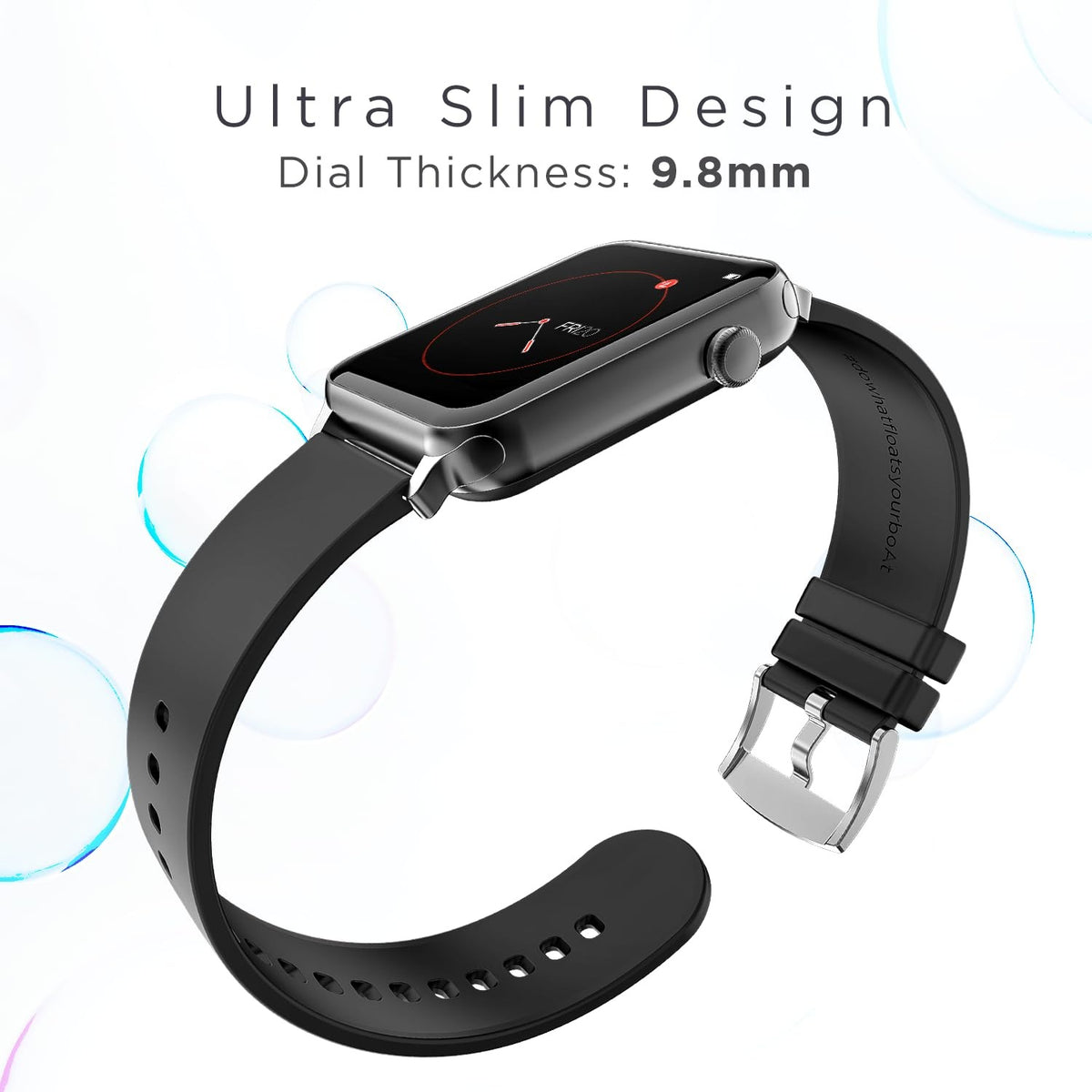 Boat Wave Call Smart Watch for Men & Women, Bluetooth Calling, 1.69" (4.2 cm) Display w/ 550 NITS, 150+ Watch Faces, Multi-Sport Modes,HR,SpO2, IP68