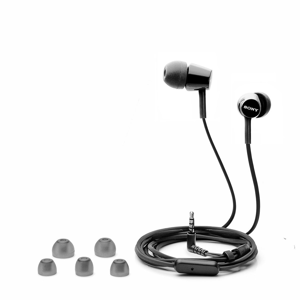 Sony MDR-EX155AP Wired In-Ear Headphones with Mic