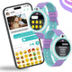 WatchOut Next-Gen+ Smart Watch for Kids, GPS Watch for Kid Tracker, with Sim Slot 5G, Video & Voice Calling, Heart Rate & Fever Alert, SOS Emergency Alerts, Smart Watch for Kids 3-13