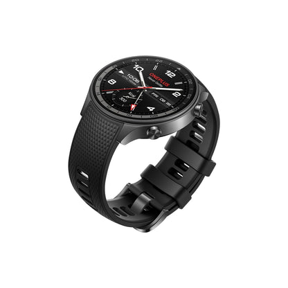 OnePlus Watch 2R with Wear OS 4 by Google,Snapdragon W5 Chipset,Upto 100hrs Battery Life,1.43’’ AMOLED Display,100+ Sports Mode,Dual Frequency GPS,5 ATM,IP68 & BT Calling
