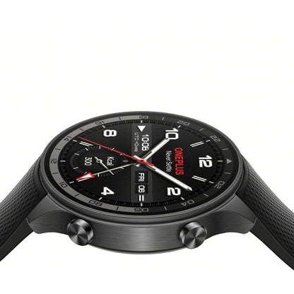 OnePlus Watch 2R with Wear OS 4 by Google,Snapdragon W5 Chipset,Upto 100hrs Battery Life,1.43’’ AMOLED Display,100+ Sports Mode,Dual Frequency GPS,5 ATM,IP68 & BT Calling