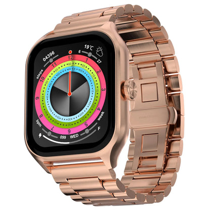 Fire-Boltt Solaris 1.78” AMOLED Always-on Display with 368 * 448 px Resolution, 123 Sports Mode, IP68 Water-Resistant, Long-Lasting Battery Life and Comprehensive Health Tracking (Pink)
