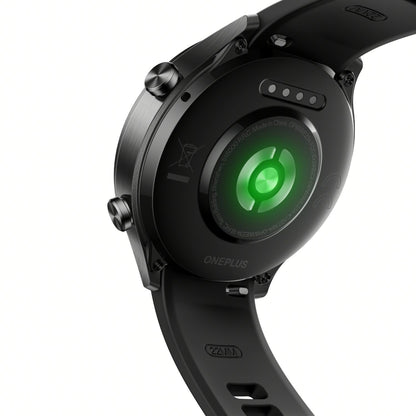OnePlus Watch 2R with Wear OS 4 by Google,Snapdragon W5 Chipset,Upto 100hrs Battery Life,1.43’’ AMOLED Display,100+ Sports Mode,Dual Frequency GPS,5 ATM,IP68 & BT Calling