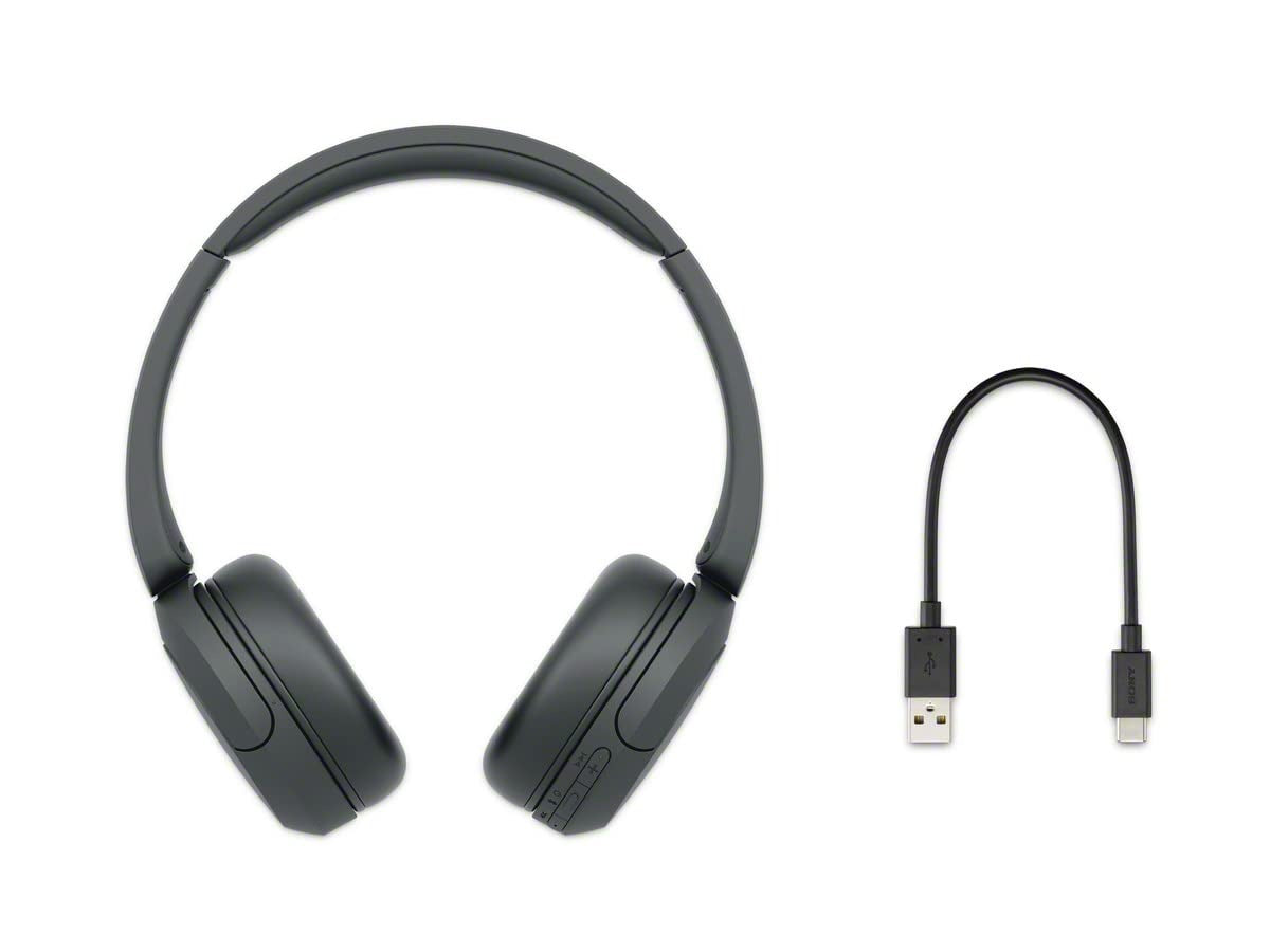 Sony WH-CH520 Wireless On-Ear Headphones with Mic
