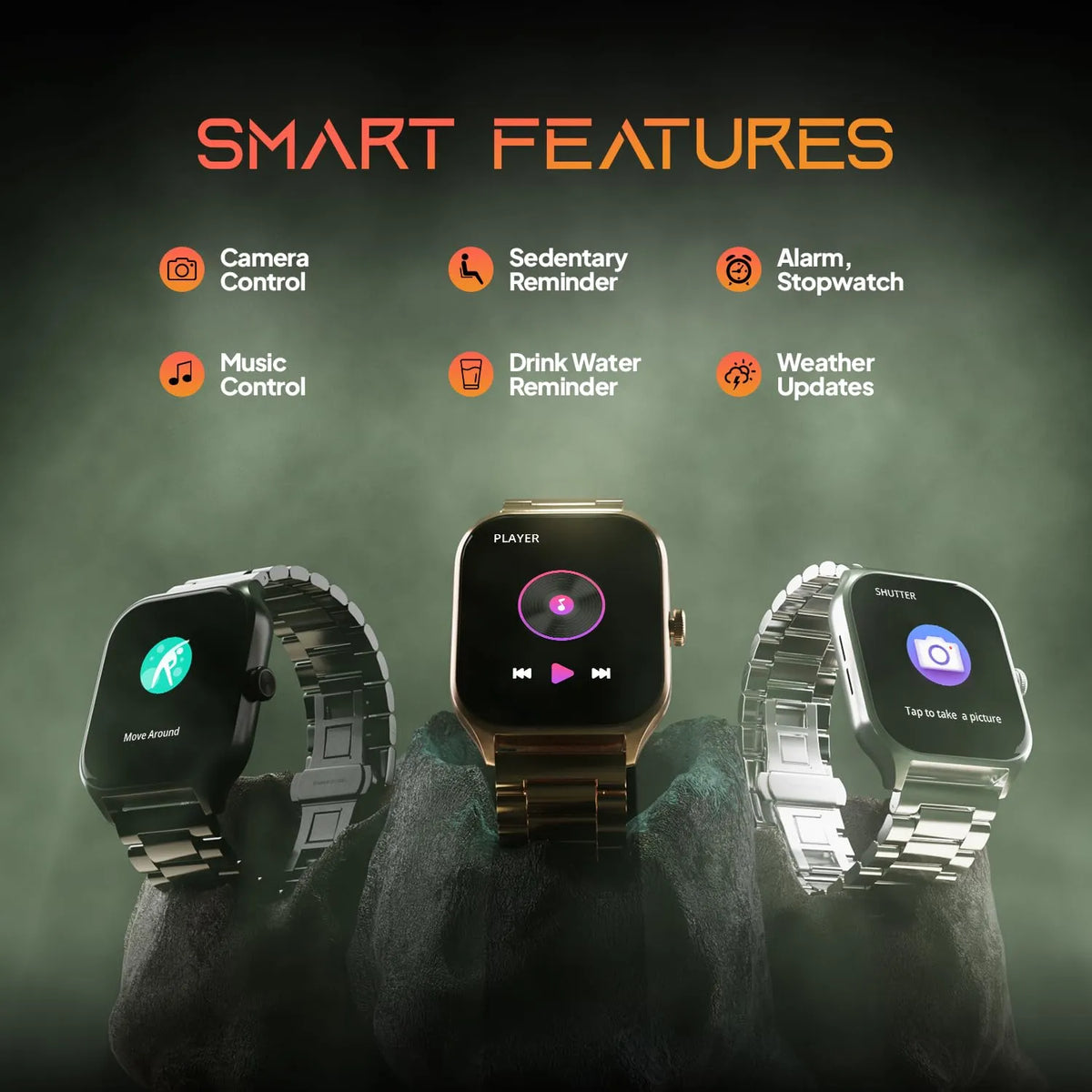 Fire-Boltt Solaris 1.78” AMOLED Always-on Display with 368 * 448 px Resolution, 123 Sports Mode, IP68 Water-Resistant, Long-Lasting Battery Life and Comprehensive Health Tracking (Pink)