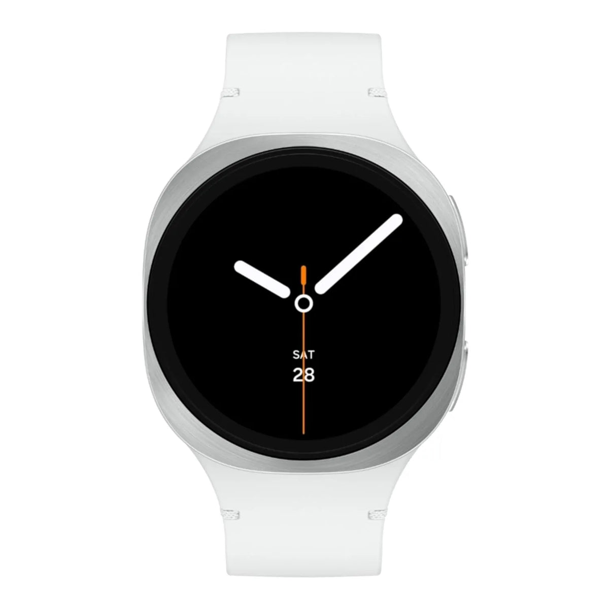 Samsung Galaxy Watch8 (44mm, Bluetooth, Silver) with 3nm Processor | Dual GPS | Sapphire Glass & Armor Aluminum | 5ATM & IP68 | BP, ECG, IHRN & Vascular Load Monitoring | Anti-oxidant Index