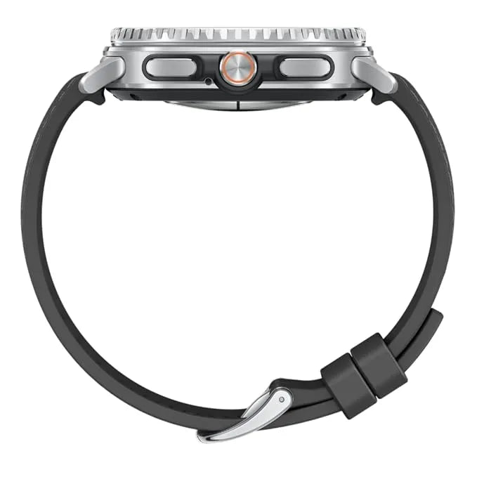 Samsung Galaxy Watch8 Classic (46mm LTE, Black) with 3nm Processor | Dual GPS | Sapphire Glass & Stainless Steel | 5ATM & IP68 | BP, ECG, IHRN & Vascular Load Monitoring | Anti-oxidant Index