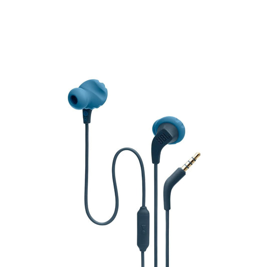JBL Endurance Run 2, Sports in Ear Wired Earphones with Mic, Pure Bass, Sweatproof, Flexsoft eartips, Magnetic Earbuds, Fliphook & TwistLock Technology with Voice Assistant Support for Mobiles