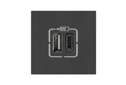Legrand Lyncus-USB Charger-3000mA-Type A+C-2 Modul