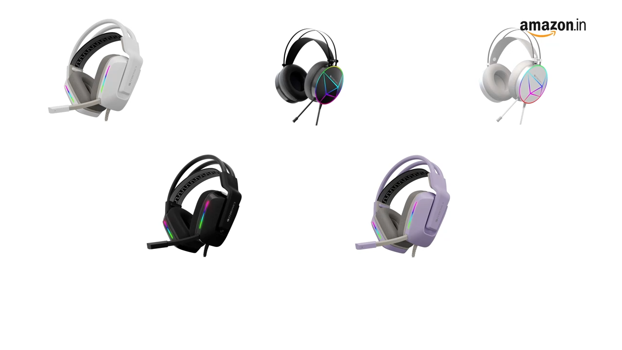 ZEBRONICS Zeb-Blitz USB Gaming Headphone with Dolb